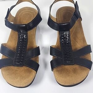 Naturalizer N5 Comfort Women's Black Sandals Size 8M